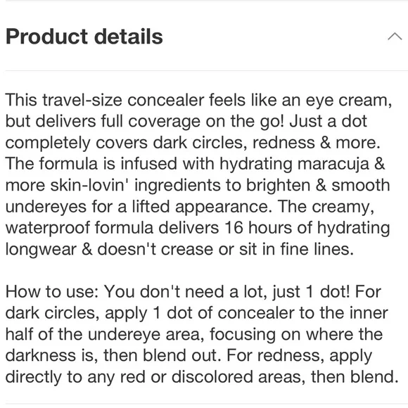 Tarte Creaseless Concealer Medium - Picture 15 of 16